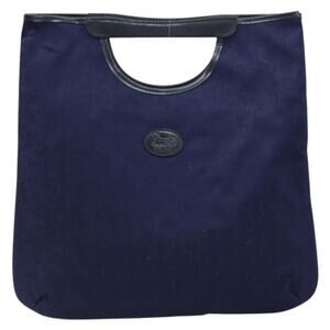 Celine C Macadam Handbag Navy